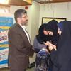 حضور مدیر حج و زیارت استان همدان در افتتاحیه نمایشگاه مطبوعات استان همدان