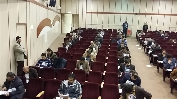 آزمون عوامل اجرایی حج تمتع 95 استان همدان برگزار گردید.